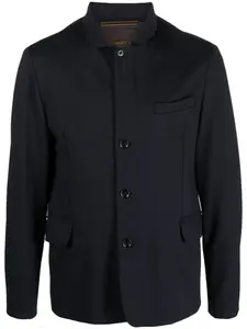 Однобортное пальто Moorer, синий