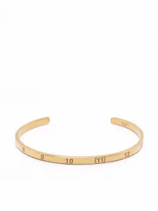Браслет-кафф Numbers MAISON MARGIELA, золотой
