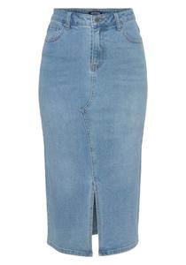 Юбка миди HECHTER PARIS Skirt, синий деним