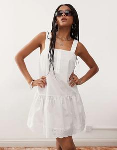 Платье мини COLLUSION с отделкой ришелье