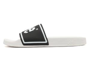 Скользостойкие шлепанцы MD Unisex Black Lee, черные (женские)