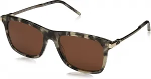 Женские прямоугольные солнцезащитные очки Marc Jacobs Marc139/S, Gray Havana/Brown