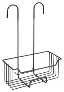 Полка для душа Wenko, черный/прозрачный