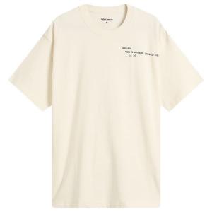 Футболка с пробитым дырявым краем Carhartt Wip, Wax