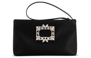 Roger Vivier Ночная лилия шелковый атлас сумка через плечо