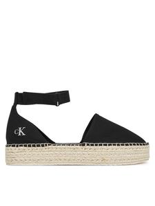 Эспадрильи Calvin Klein Jeans Flatform Espadrille Sling Mg YW0YW01735, черный