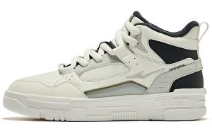 Компактные мужские кроссовки для скейтбординга 2.0 с высоким верхом из микрокристаллического белого цвета с серым оттенком Erke