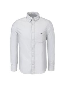 Gant Рубашка с длинными рукавами Reg Classic Oxford белого цвета