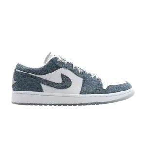 Кроссовки Air Jordan Wmns Air Jordan 1 Retro Low 'Denim', белый