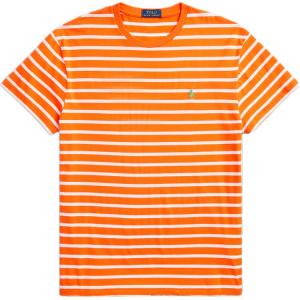 Поло Loog с вышивкой, короткий рукав, майка мужская Orange Polo Ralph Lauren, оранжевый