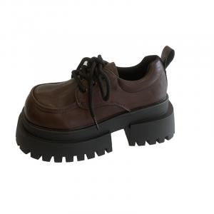 Универсальные винтажные туфли Мэри Джейн, увеличивающие рост, женские BINGO DUCK, Brown