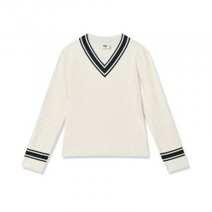 FILA Трикотаж Women's Albumen White V-образный вырез Moderate Others