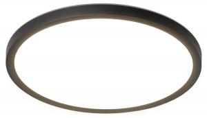 Светодиодный потолочный светильник Nettlife Malinowski, черный