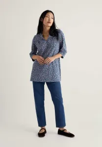 Топ с длинными рукавами Seasalt Cornwall, Purple - Flax Flower Bright Orchid