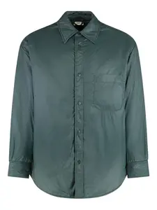 Рубашка-овершот с нагрудным карманом AUTRY, зеленый