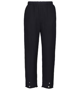 Хлопковые спортивные штаны Les Tien, темно-синий