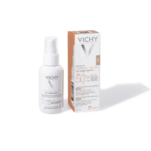 Vichy Capital Soleil Uv-Age Tinted SPF 50+ 40 мл флюид против фотостарения