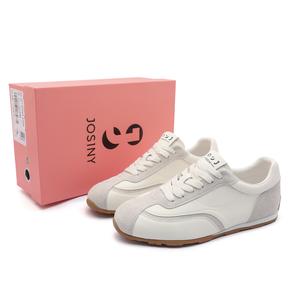 JOSINY Женские повседневные кеды Low top красные/хаки/экрю - Экрю, цвет Ecru