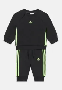 Спортивный костюм унисекс для команды Adidas Originals, Black/Signal Green
