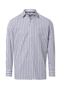 Деловая рубашка Finshley & Harding, Marine Bordeaux