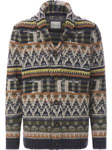 Вязаный кардиган BABISTA  Amalero, бежевый/оливковый