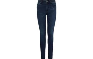 Высокие скинни джинсы ARMANI EXCHANGE, синий