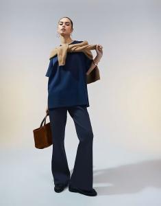 Спортивные брюки-джоггеры из комбинезона с застежкой-переходником темно-синего цвета Asos Design