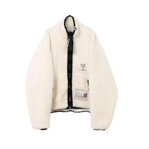 Куртка Maison Mihara Yasuhiro Amateur Sewn Like Boa Jacket, White