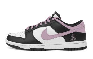 Nike Кроссовки для скейтбординга Dunk Romance Blooms с низким верхом, устойчивые к истиранию, унисекс, черно-фиолетовые