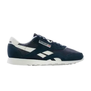 Кроссовки Reebok Classic Nylon 'Collegiate Navy', синий