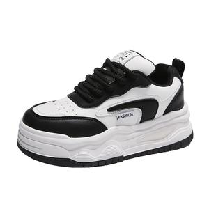 Кеды, скейтборд обувь женская низкая Bull Charm, белый/черный