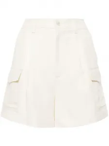 Шорты карго со складками WOOLRICH, нейтральный