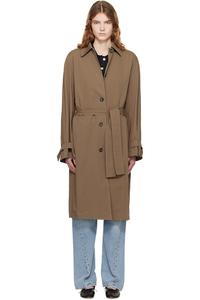 Toteme Светло-Весенний тренч цвета хаки