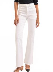 Кросби широкие брюки с накладным карманом в белом цвете Veronica Beard