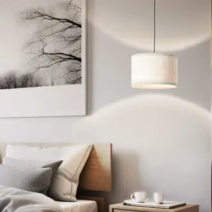 Подвесной светильник укорачиваемый Brilliant Tony, бежевый