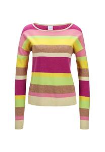 Кашемировый свитер с полосками Madeleine, мультиколор