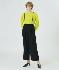 Штаны на подтяжках Loveless, цвет Black