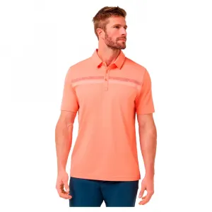 Поло с коротким рукавом Travis Mathew Roaming Routes, оранжевый