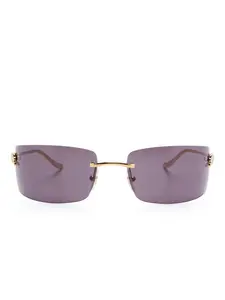 Солнцезащитные очки Panthère Cartier Eyewear, черный