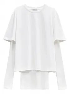 Футболка с длинными рукавами Eleh, белый