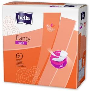 Мягкие ежедневные прокладки Panty Soft, 60 шт. в упаковке Bella