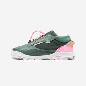 DECATHLON Детские мультиспортивные водонепроницаемые кроссовки - зелено-розовые