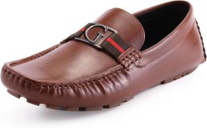 GUESS мужские лоферы Askers, Cognac