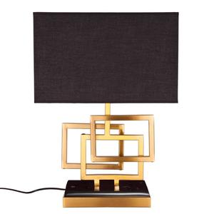 Настольная лампа Riess-Ambiente ATLANTIS, черный - золотой