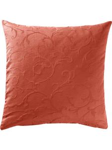 Erwin Müller Жаккардовая наволочка для подушки «Дюссельдорф» терракотового цвета