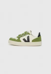 Маленькие кроссовки унисекс Veja, Pure Black/Kiwi