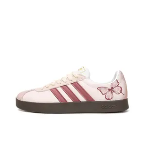 Adidas Neo Кроссовки для скейтбординга VL Court 2.0 с противоскользящим износостойким верхом, унисекс, розовые