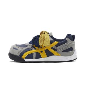 La Chapelle Женские повседневные легкие устойчивые к истиранию низкие кеды Support - серый желтый синий, цвет Gray Yellow Blue