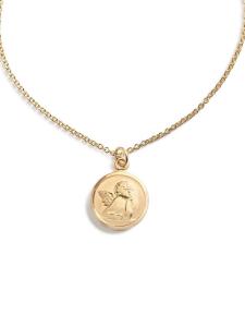 Браслет из желтого золота с подвеской Dolce & Gabbana, золотой