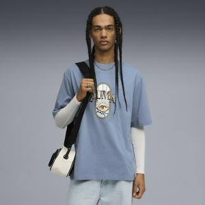 Мужская футболка с коротким рукавом и графическим принтом Puma Fest свободного кроя